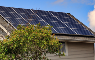 Solar panels switching off