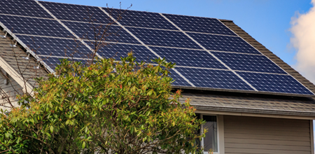 Solar panels switching off