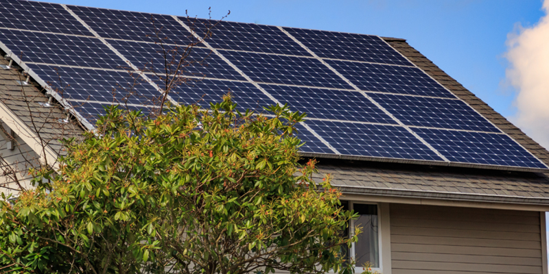 Solar panels switching off