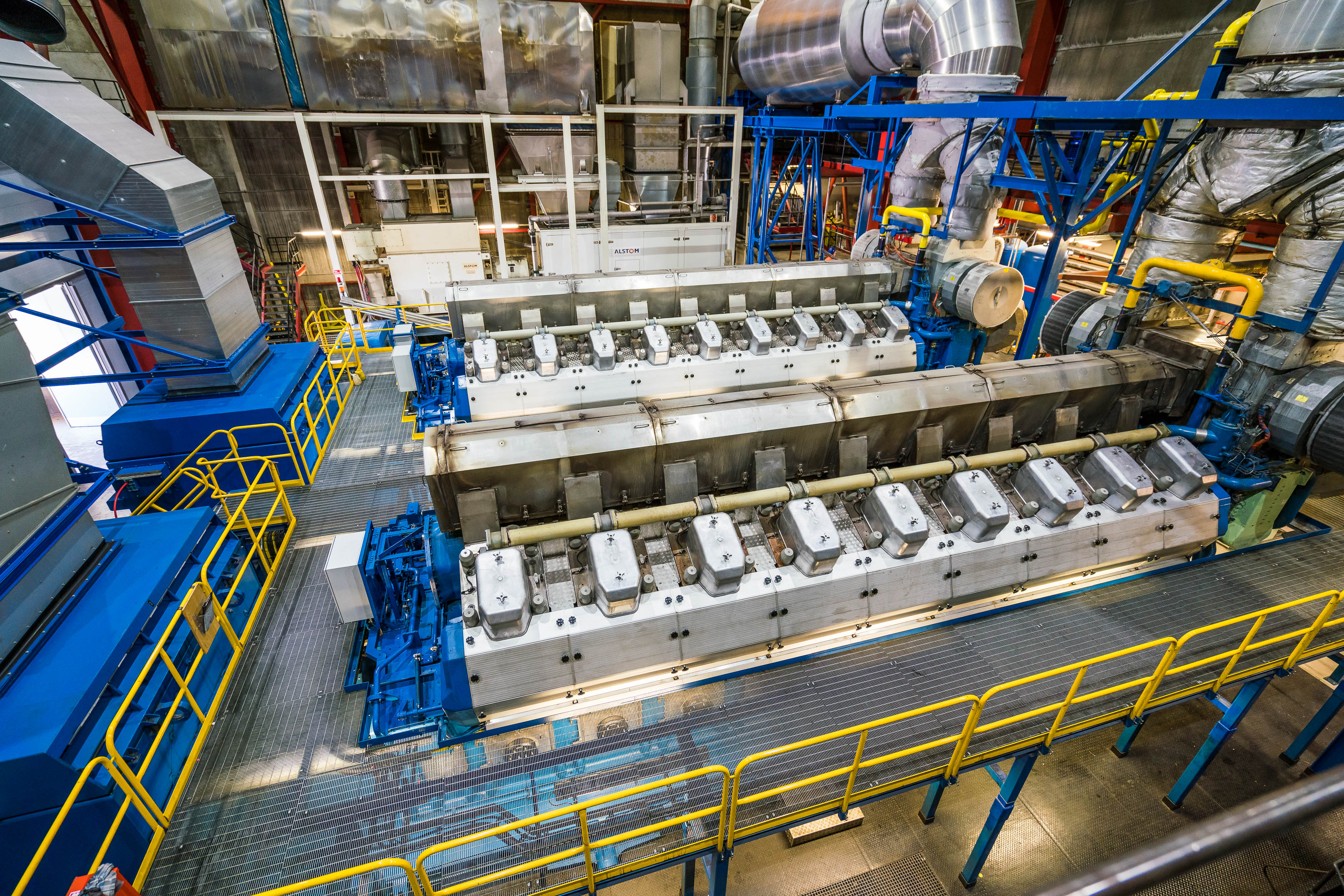 Generators in Guernsey's power station