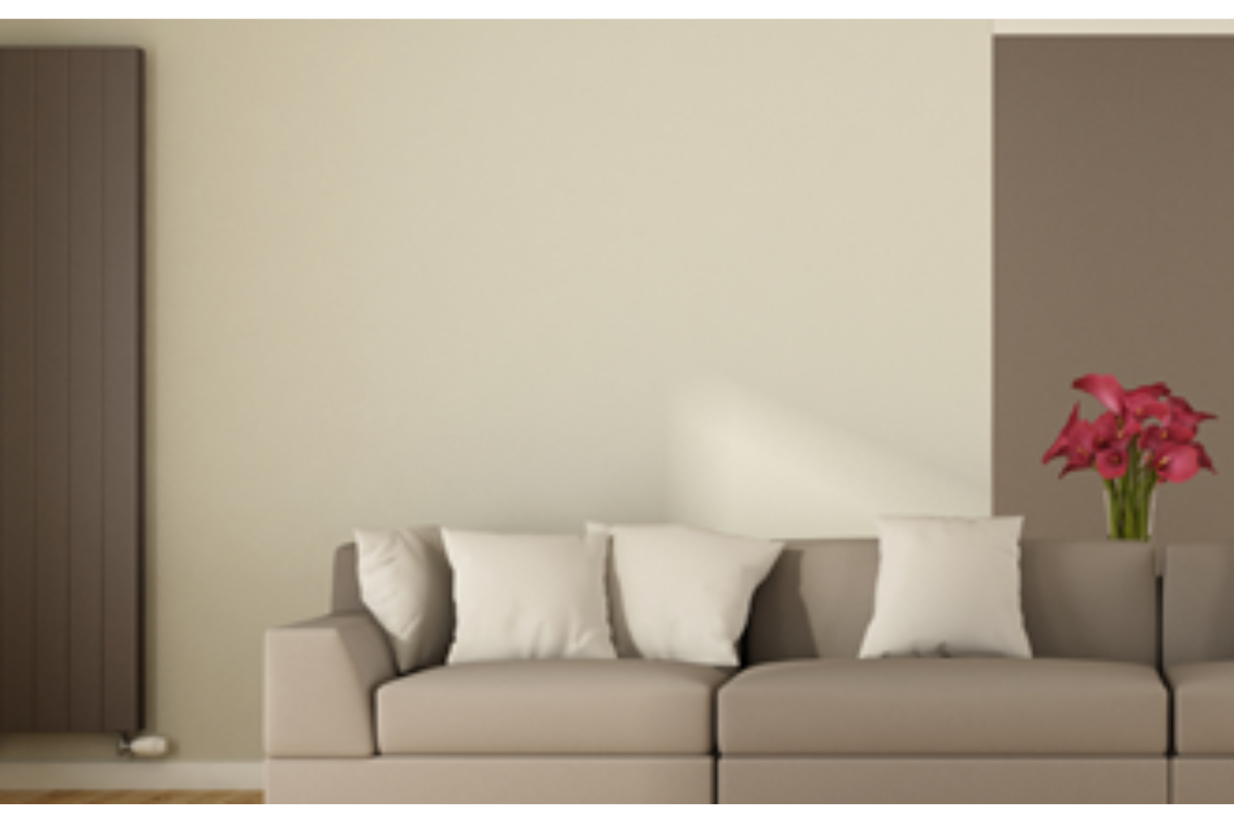 Vertical electric panel radiator