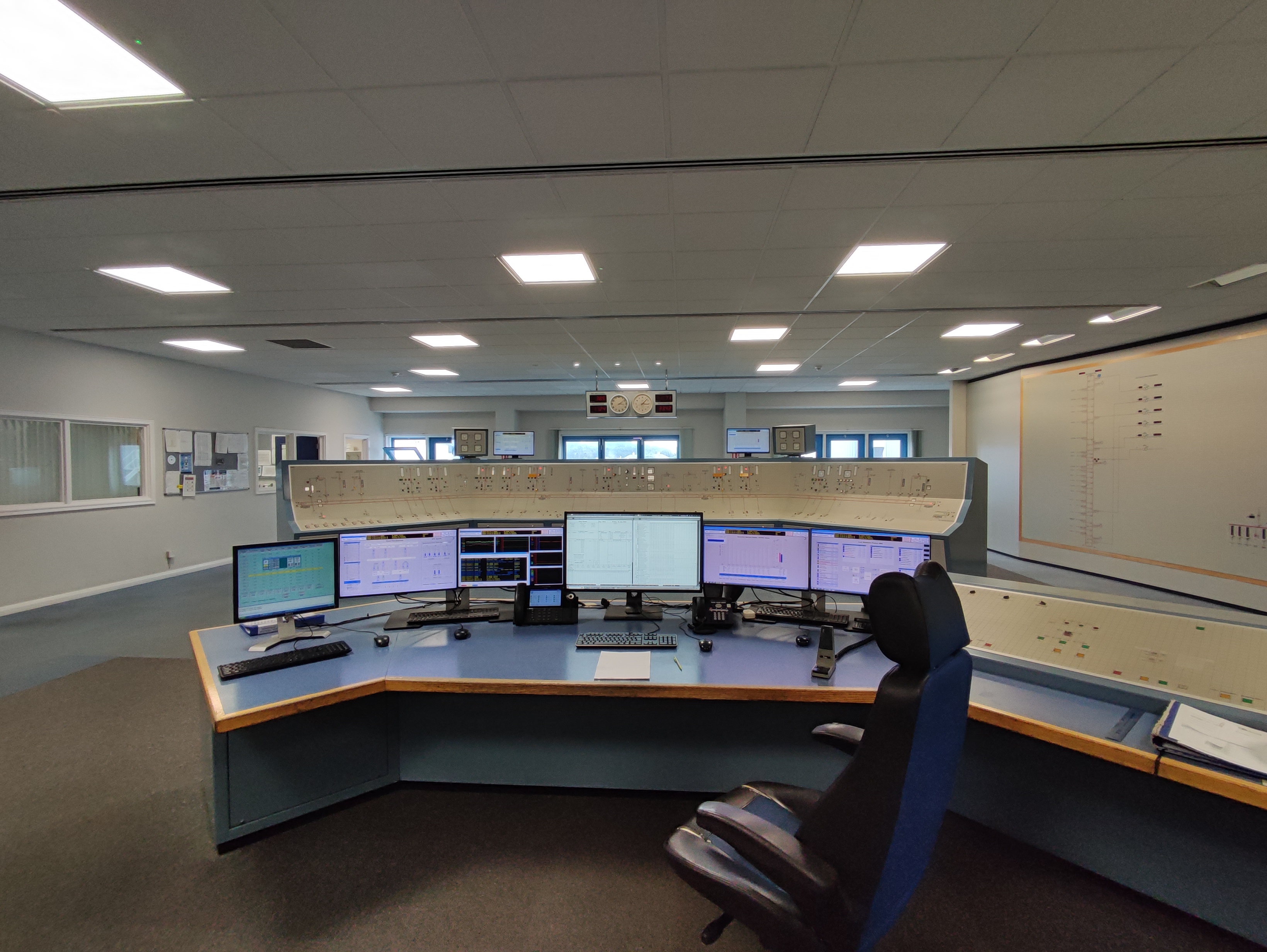 Inside Guernsey Electricity's control room