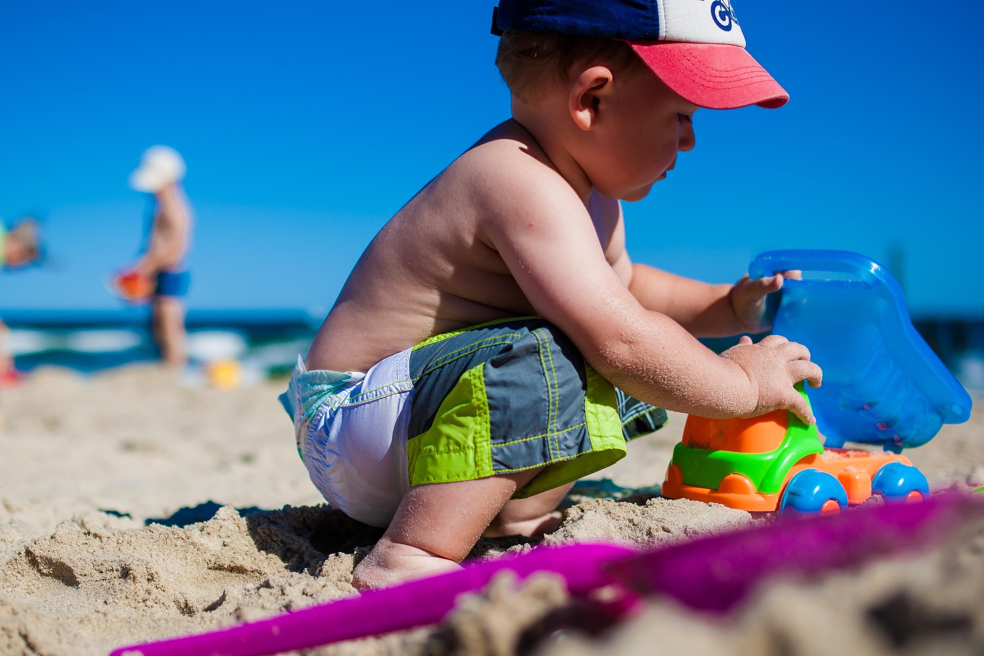 Child on a beach