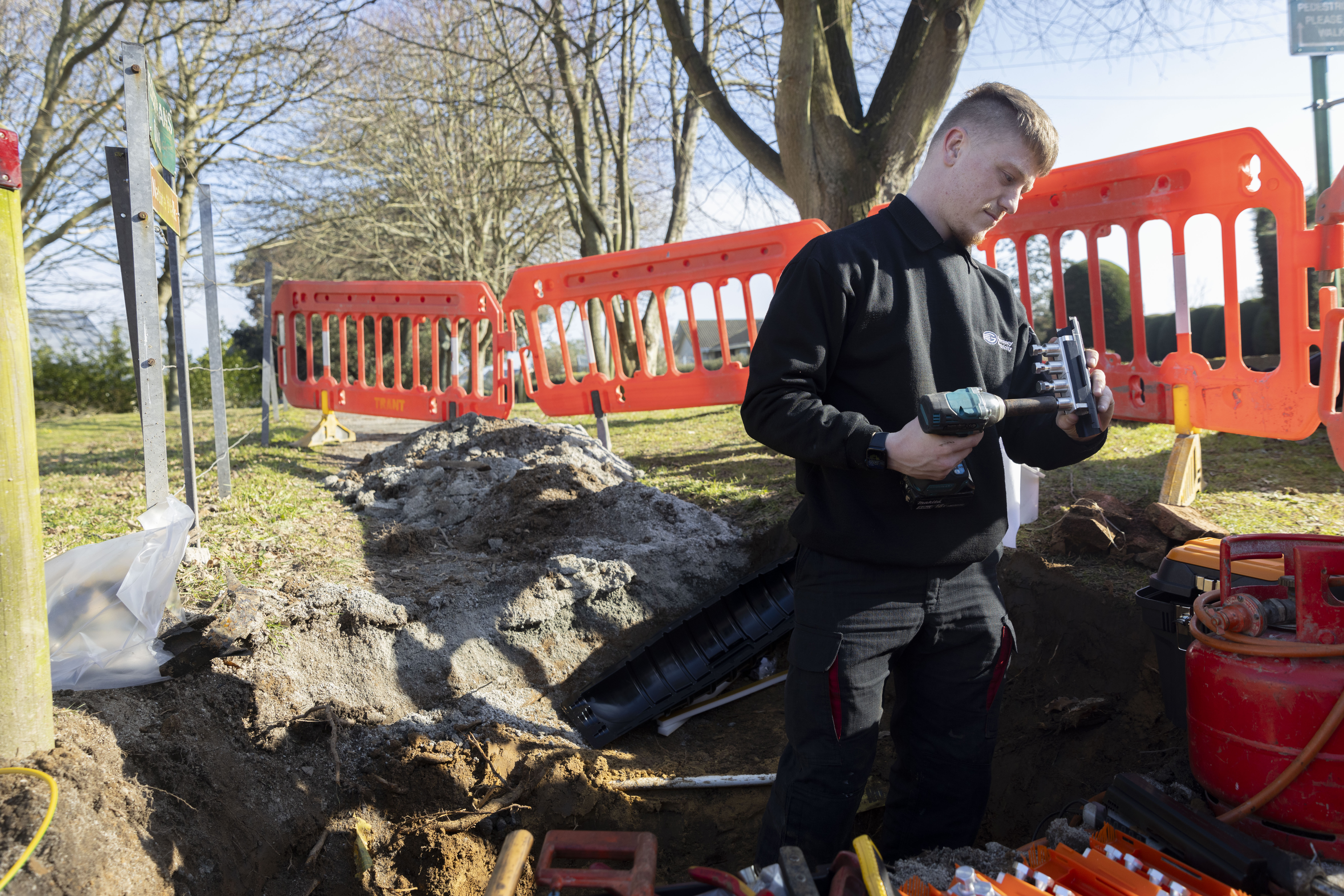 Miles Davey - Distribution Technician at Guernsey Electricity 